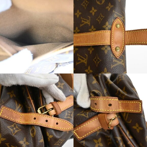LOUIS VUITTON Saumur 35 Shoulder Bag Monogram Leather BN France M42254 85EE965 - Picture 13 of 16